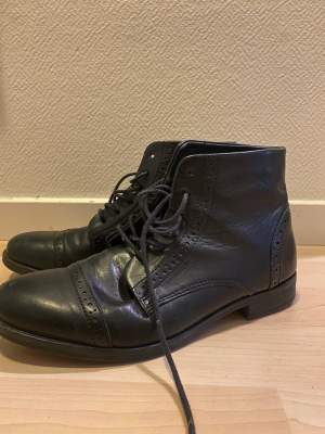 Svarta boots vintage