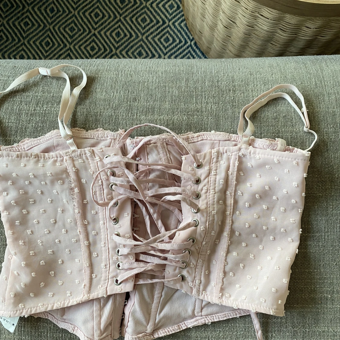 Baby rosa korsett - 91