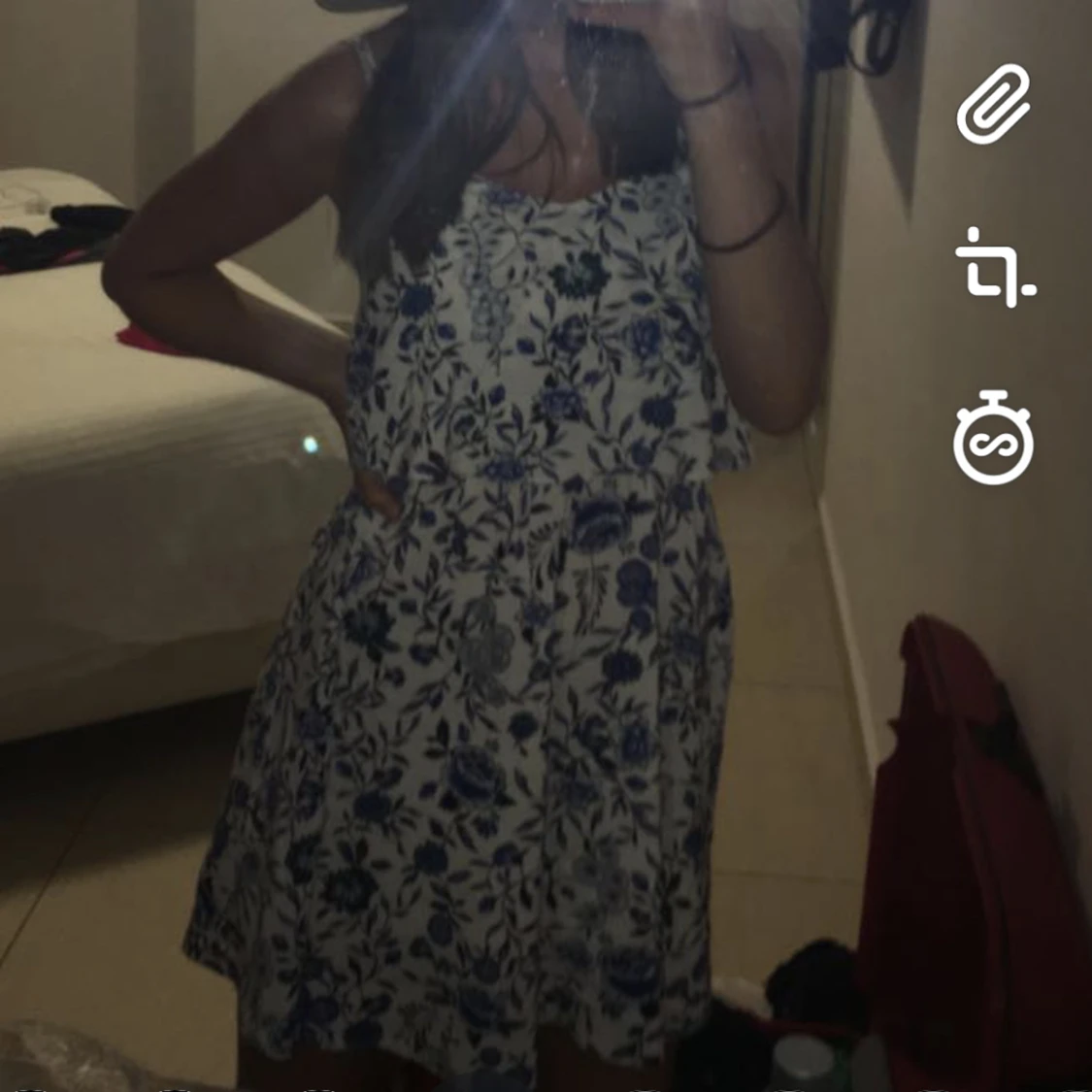 Somrig kort klänning - 91