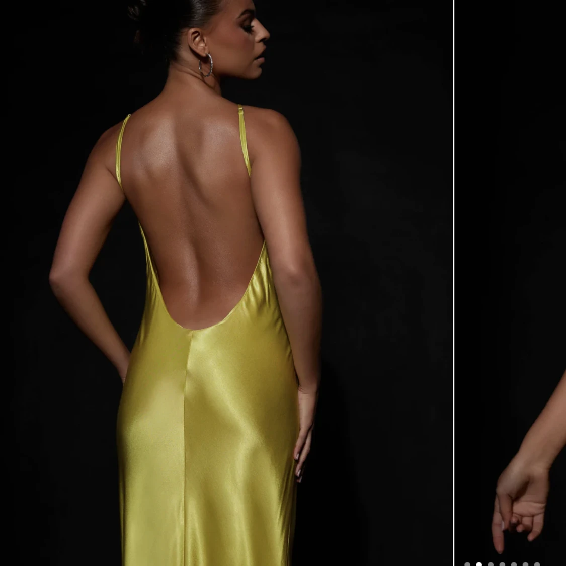 Guldig klänning - 91