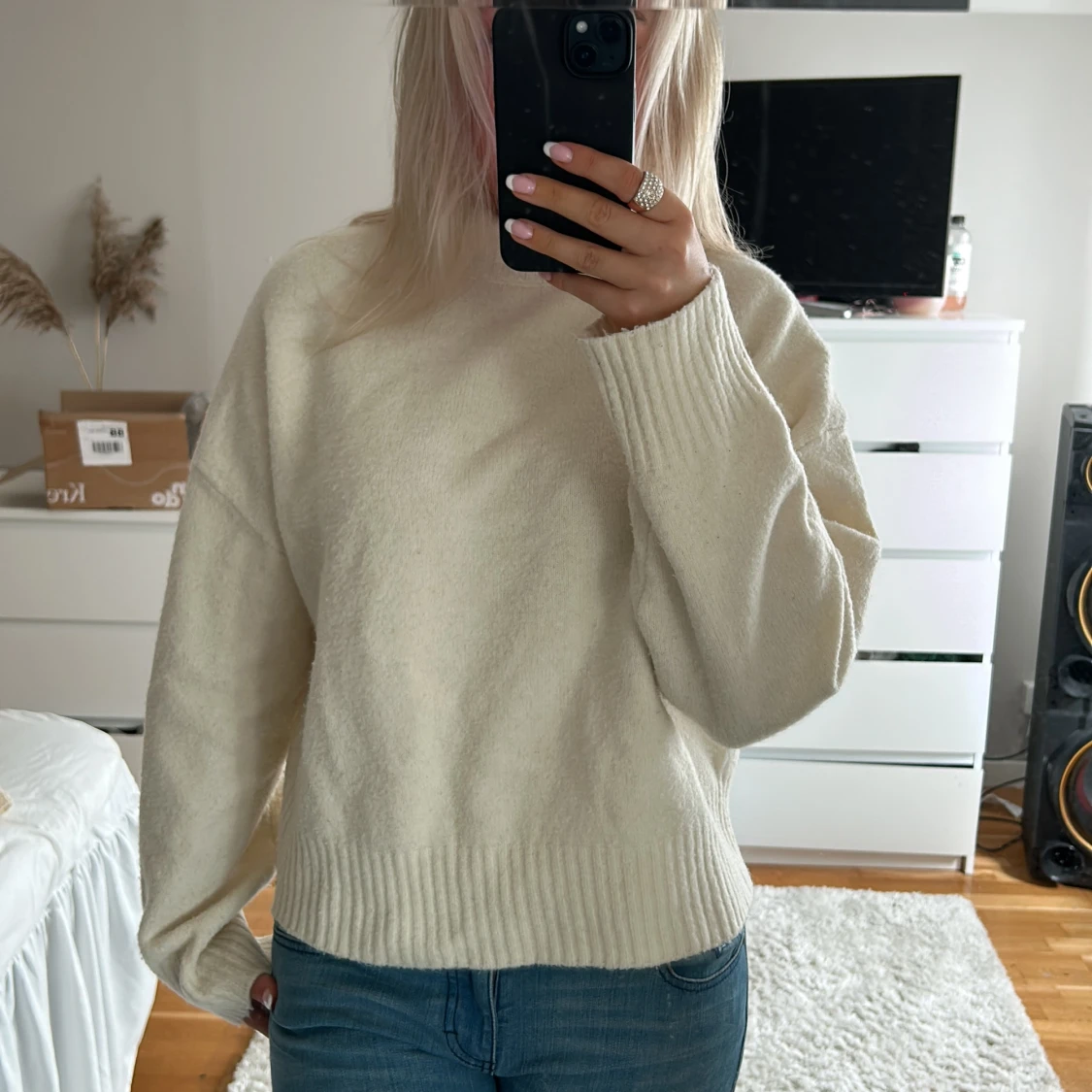 Stickad tröja  - 90