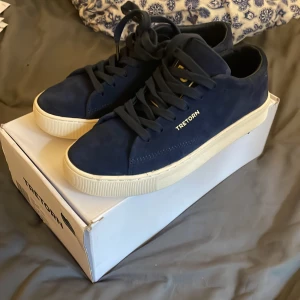 Tretorn skor - Tretorn skor skick 10/10 aldrig använda bara testade, luktar till och med fortfarande nya. Nypris 1200kr mitt pris 500kr. säljer åt  lillebrorsan för att dem är för små. Feta mocha skor 