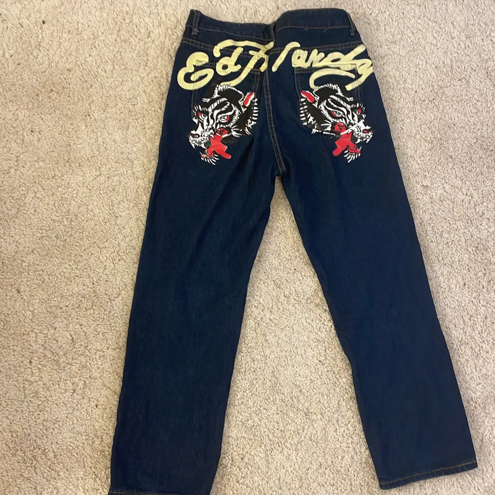 Skitsnygga edhardy jeans (baggy). Jeans & Byxor.