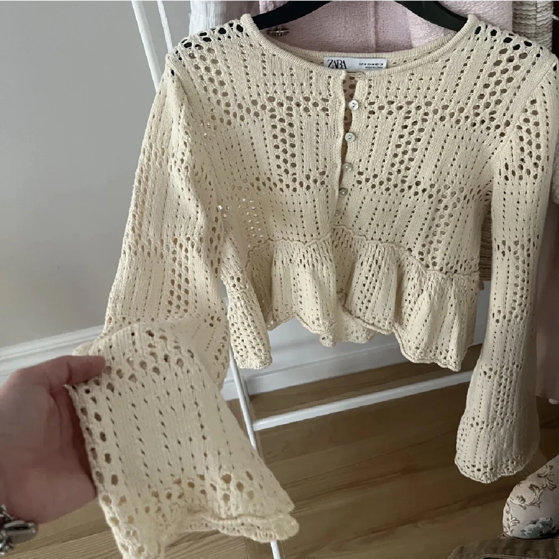 broderad blus från zara - 91