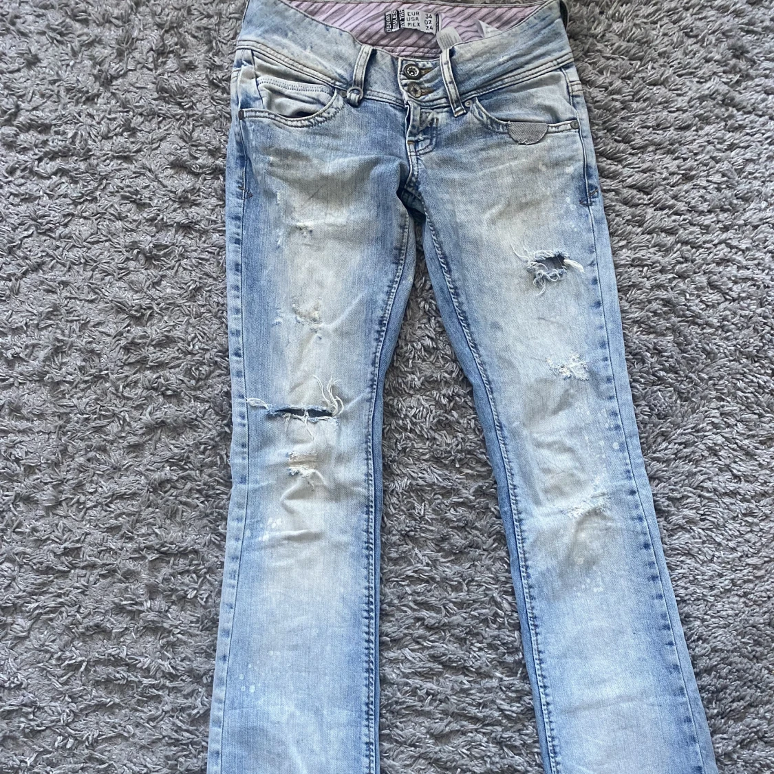 Lågmidjade jeans - 90