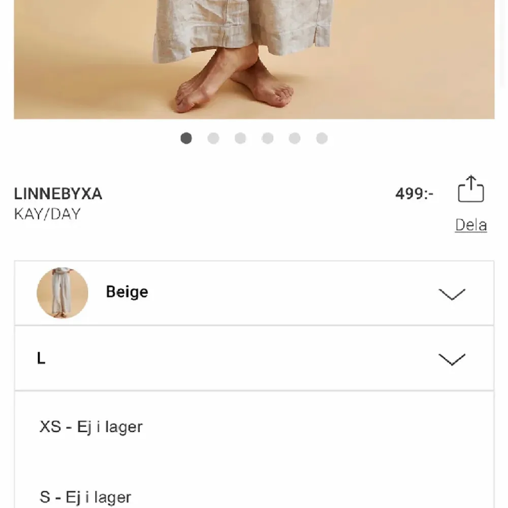 Använda 2-3 ggr🫶🏻 Nypris 499. Jeans & Byxor.