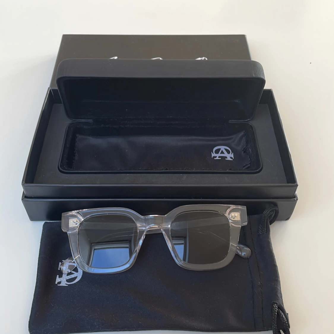 Allcap1 glasögon clear med grå lins - 91