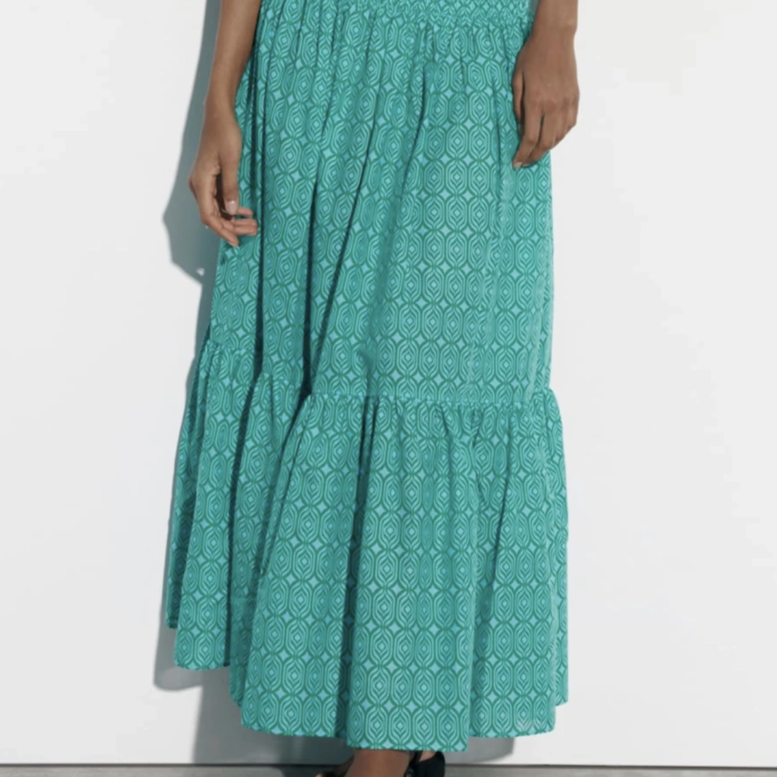 Zara grön långkol - 90