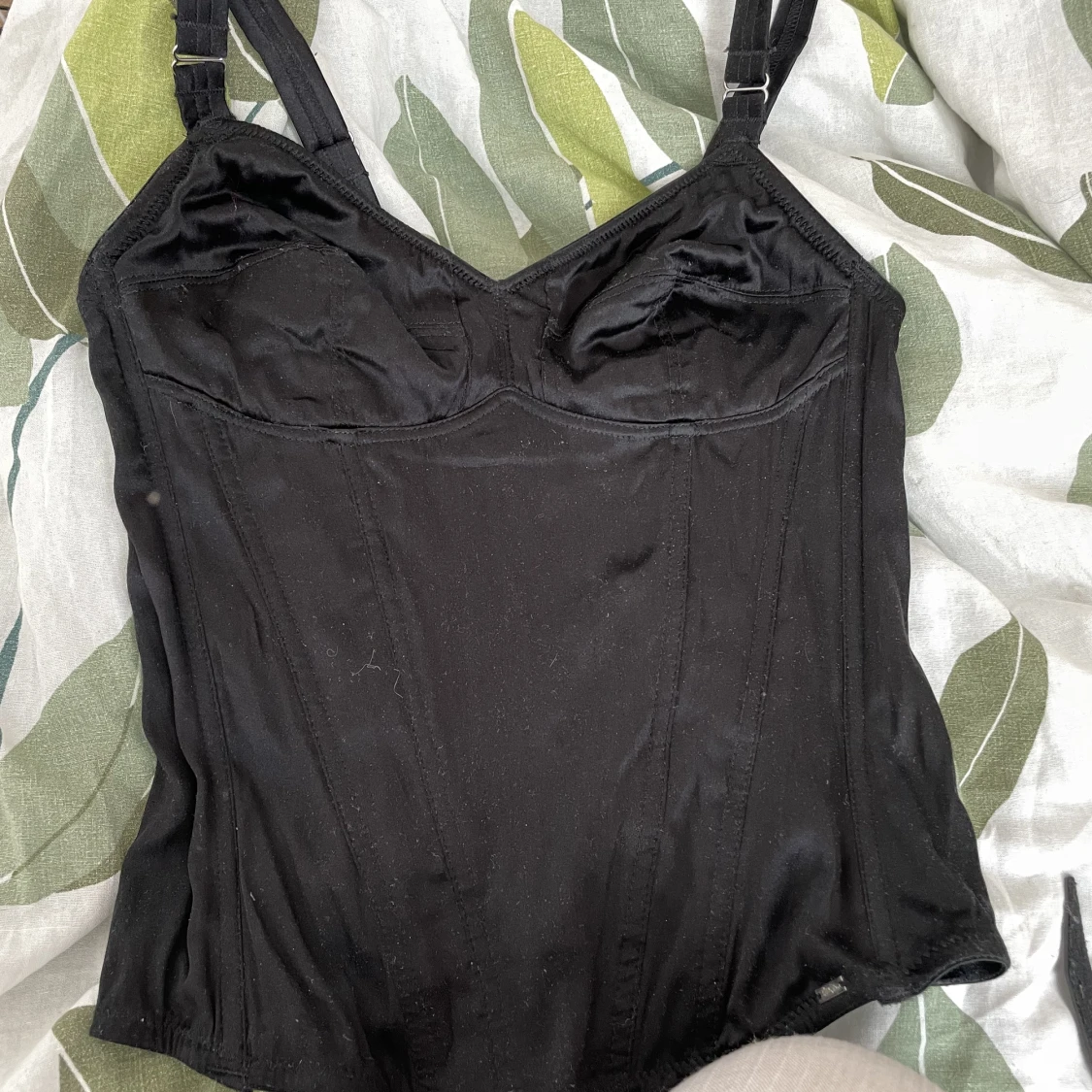 Bustier korsett svart