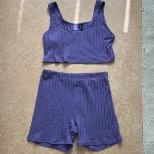 Set - Matchande lila set från Shein. Storlek petite L, passar mer S-M