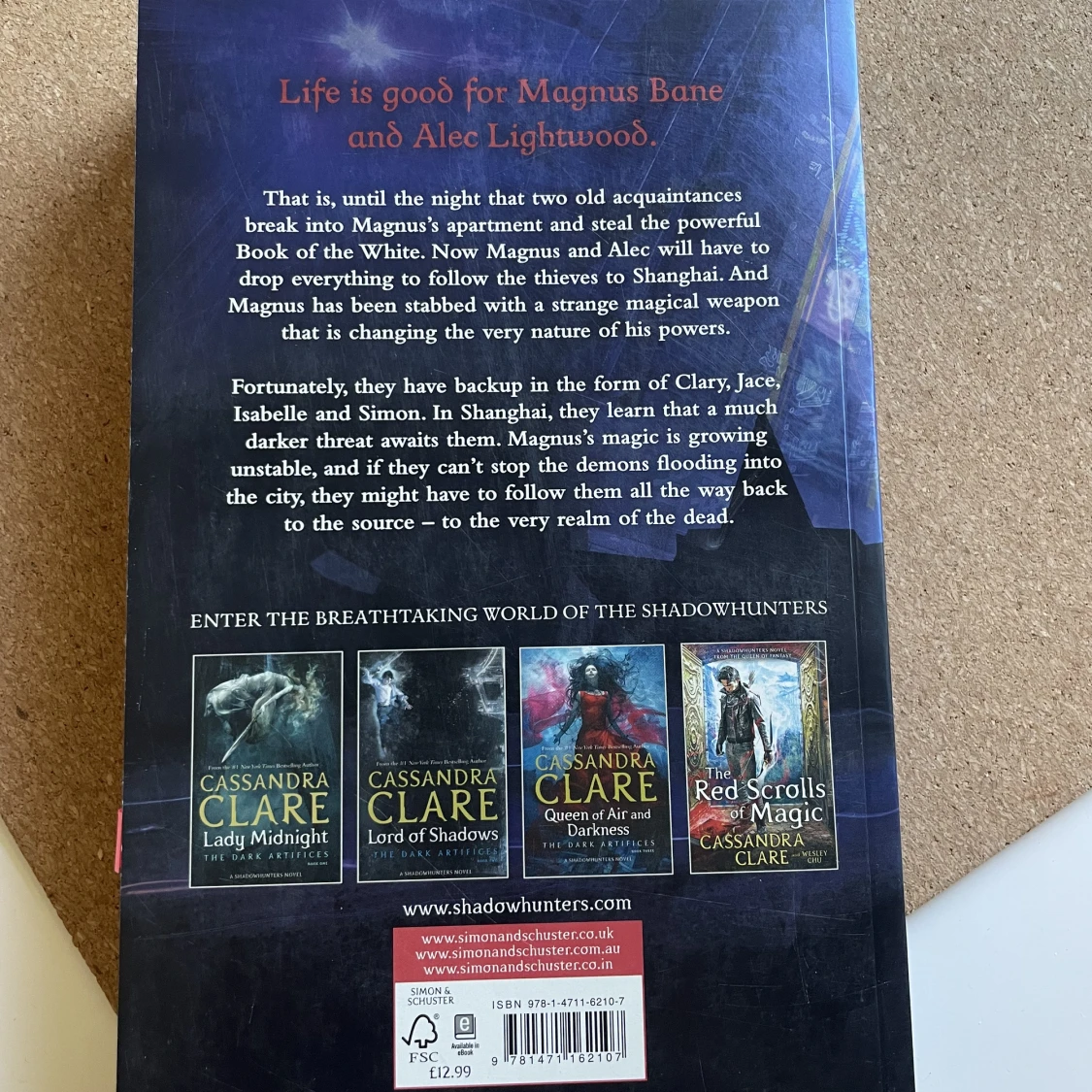 Cassandra Clare book - 90