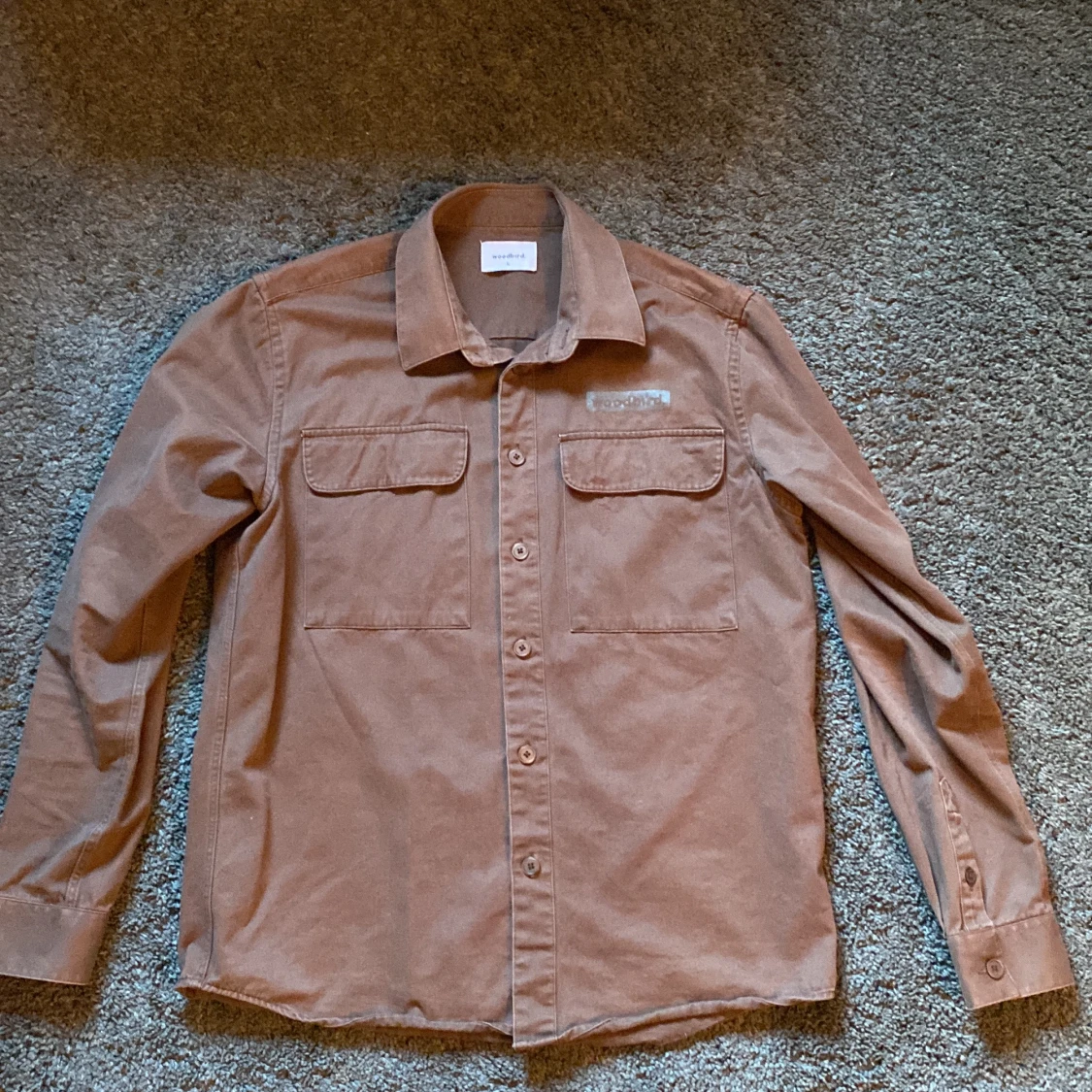 Woodbird skjorta (L) - 90