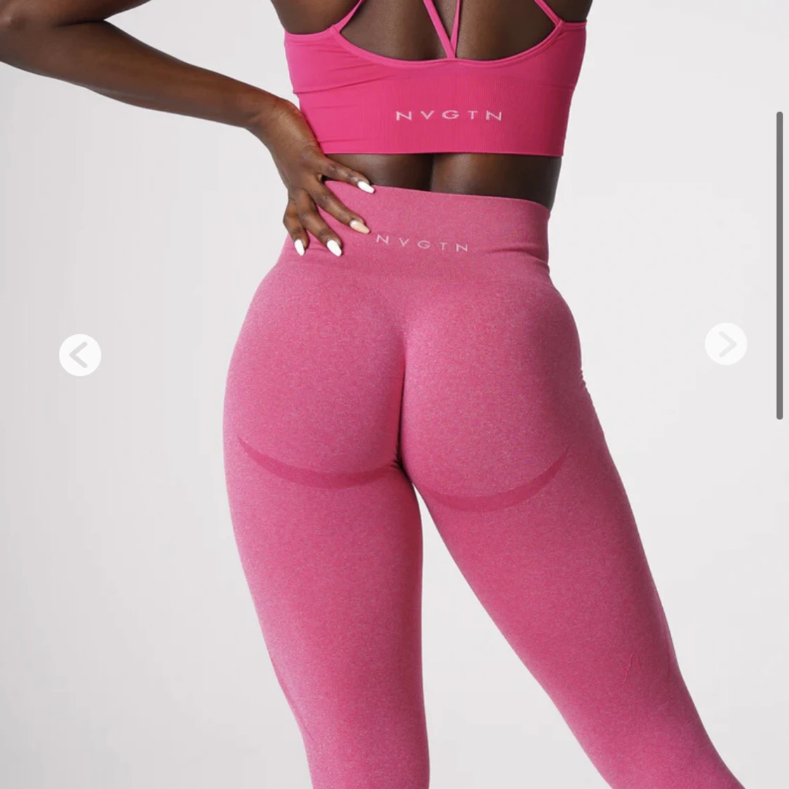 NVGTN contour tights i rosa