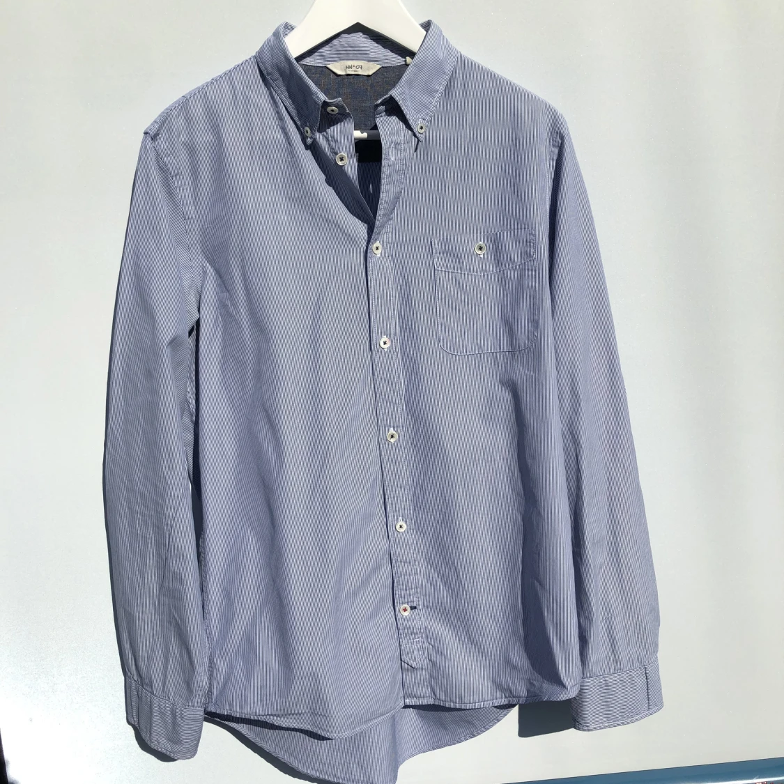 Randig skjorta NN07  - 90