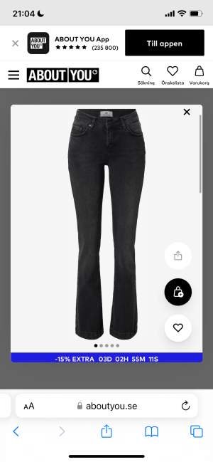 Tryck på köp nu om du vill köpa. As snygga ltb fallon jeans! Sitter super fint på och är använda ganska mycket men ändå bra skick,Är 165 och dom sitter bra på mig! 