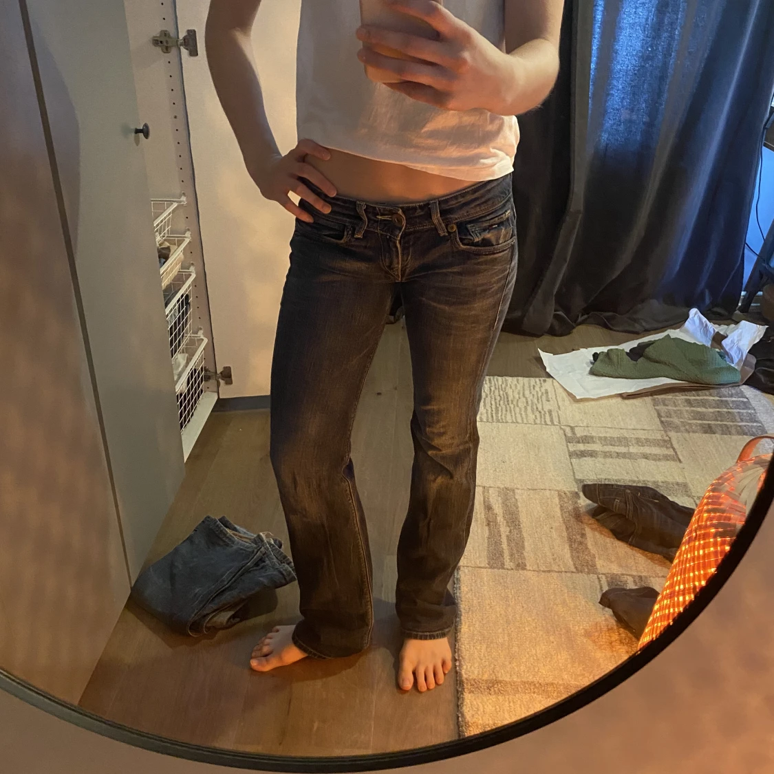 Lågmidjade jeans - 91