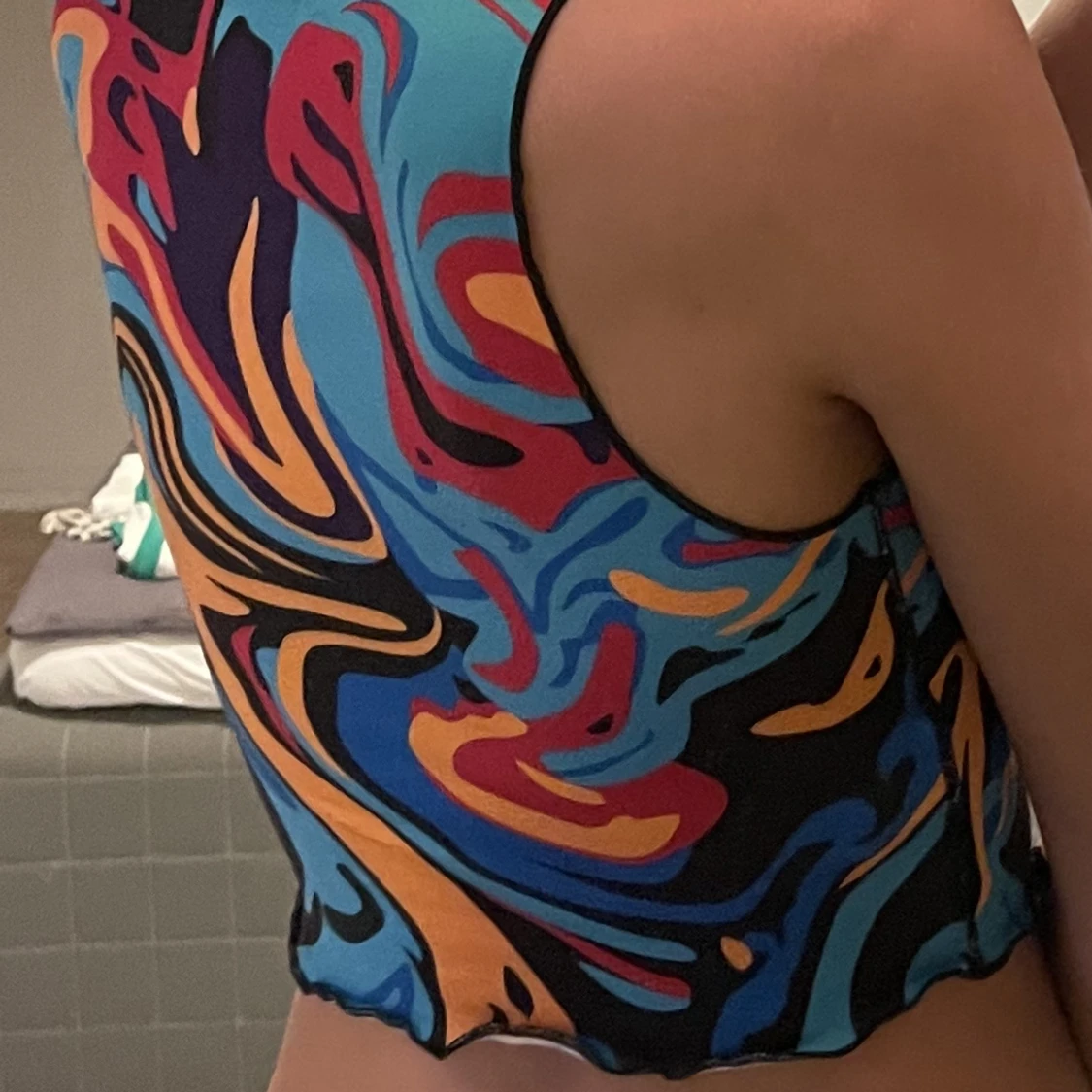 Linne med olika färger  - 91