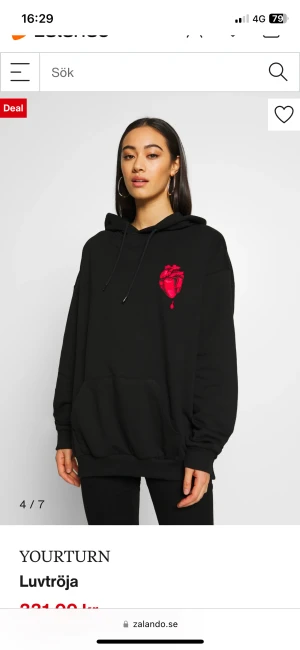 Yourturn hoodie - Jätte fin hoodie som är från zalando original pris är 389kr❤️