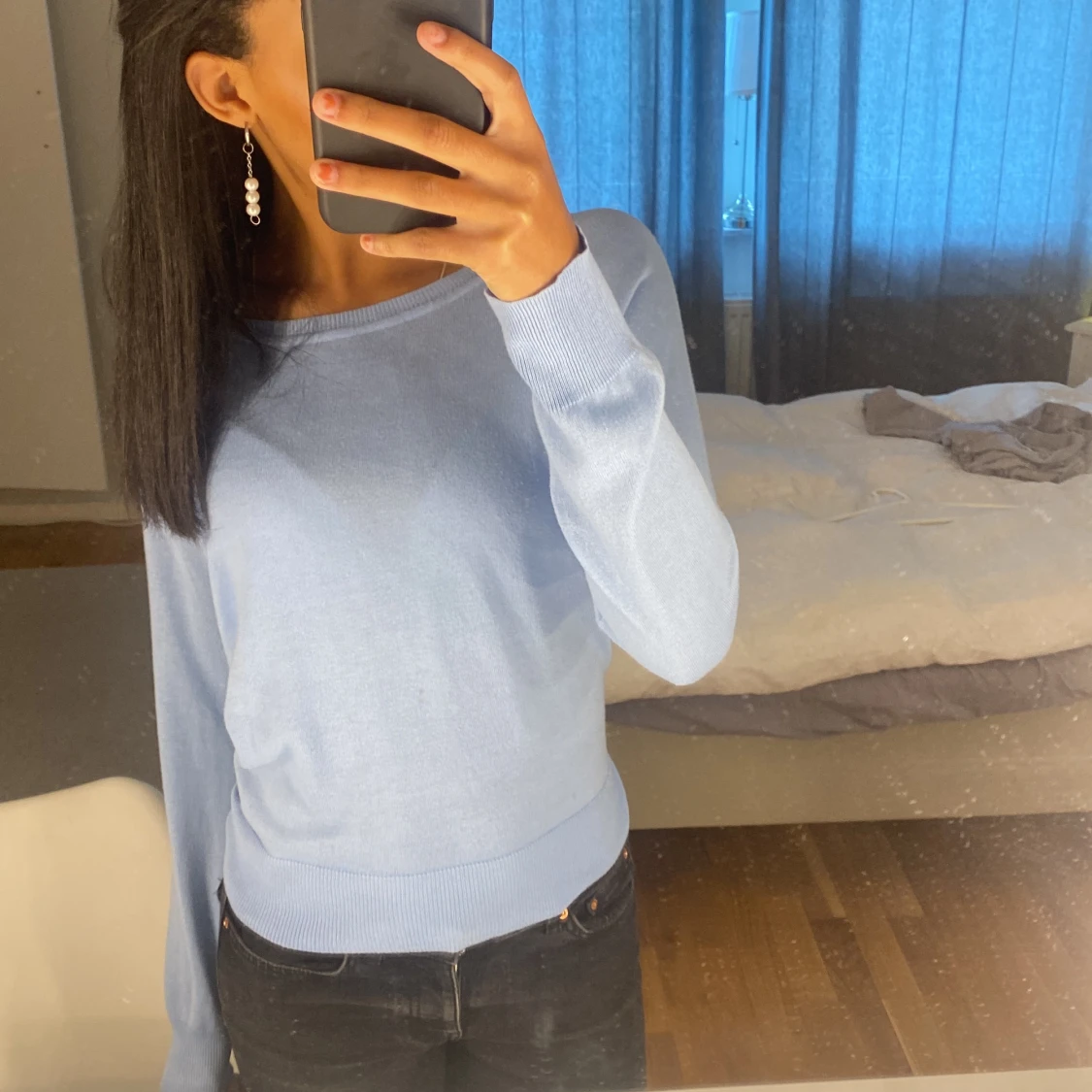 Blå tröja Zara - 90