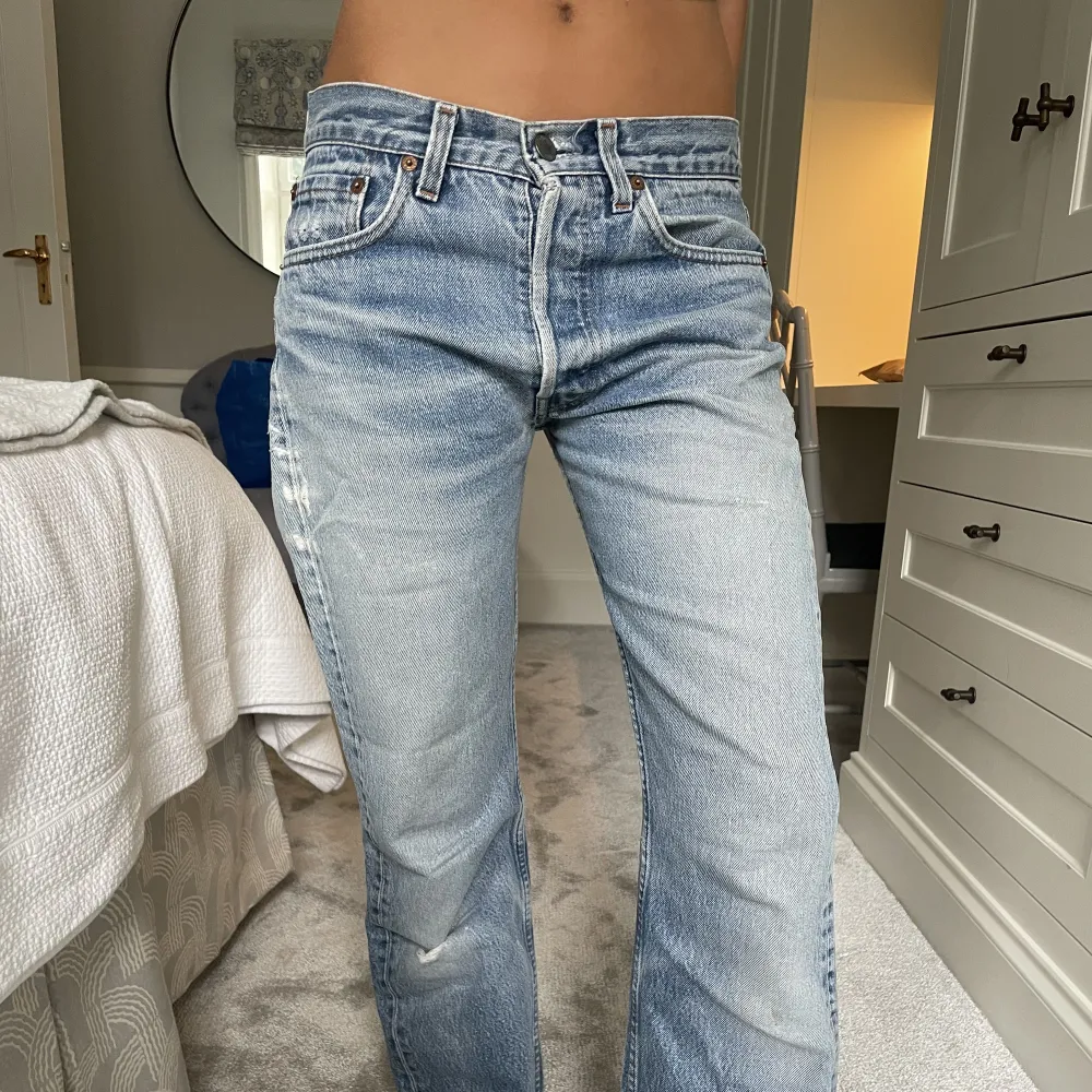 Skit snygga jeans köpta för 1200 kr!. Jeans & Byxor.