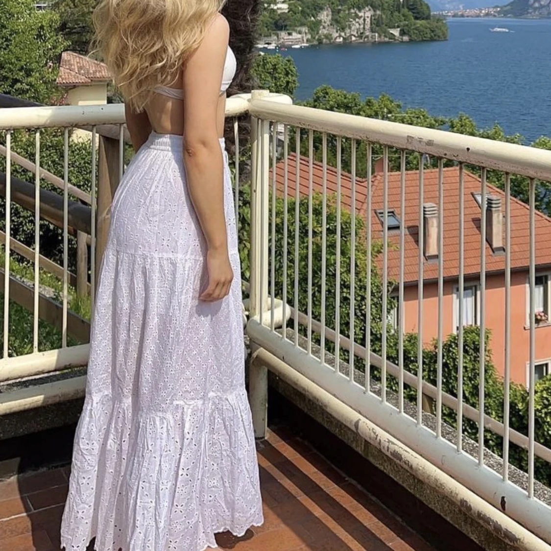 Vit maxikjol Pepe Jeans - 90