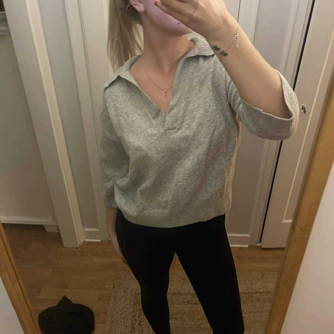 Gå stickad tröja - 91