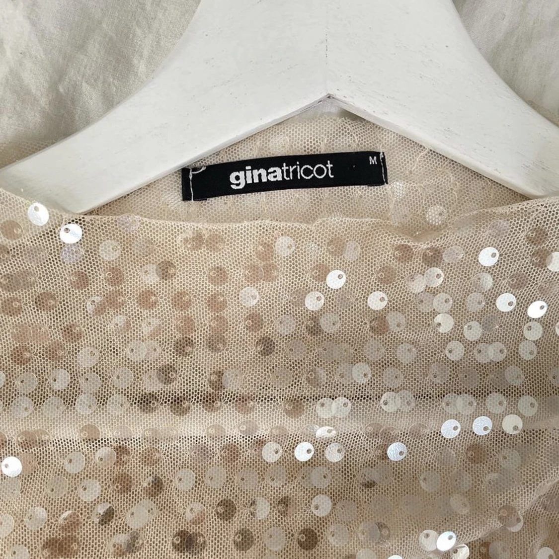 Glitter meshtopp - 91