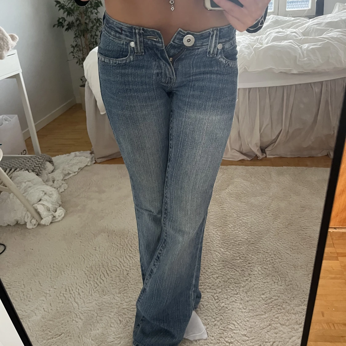 Lågmidjade jeans  - 91