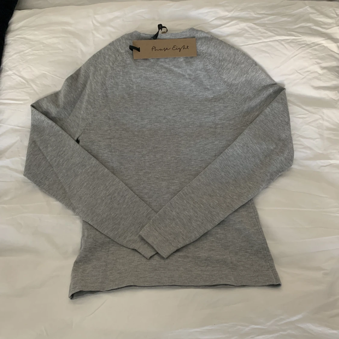 Grå fine knit jumper - 91