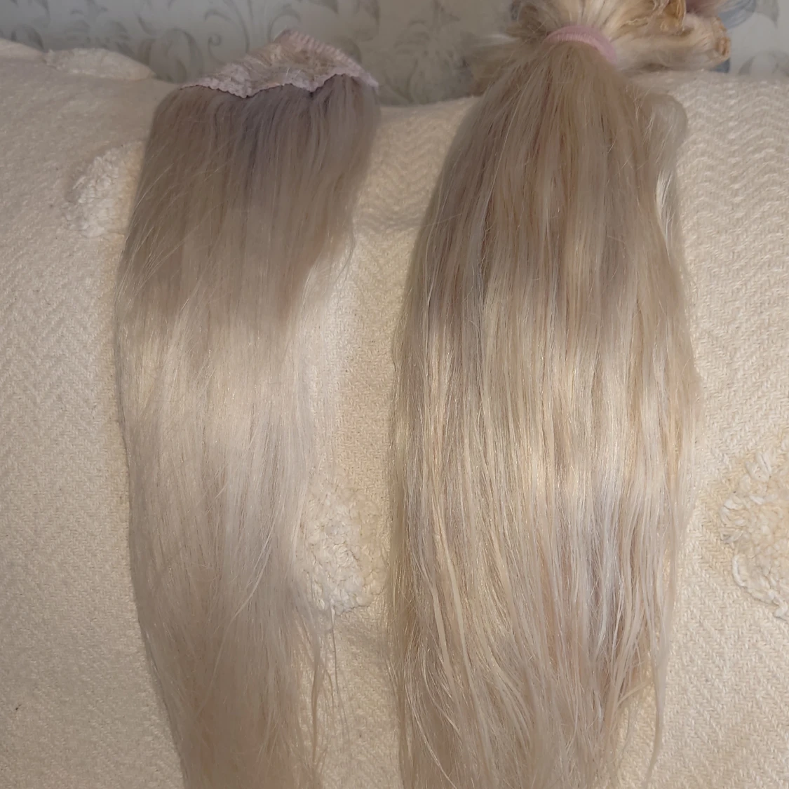 Ponytail och 195g löshår 