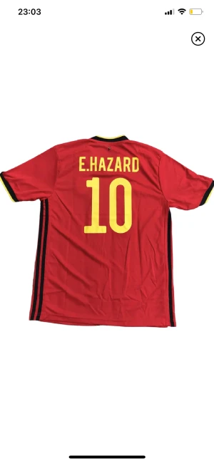 Belgien ”Hazard” Fotbollströja  - .