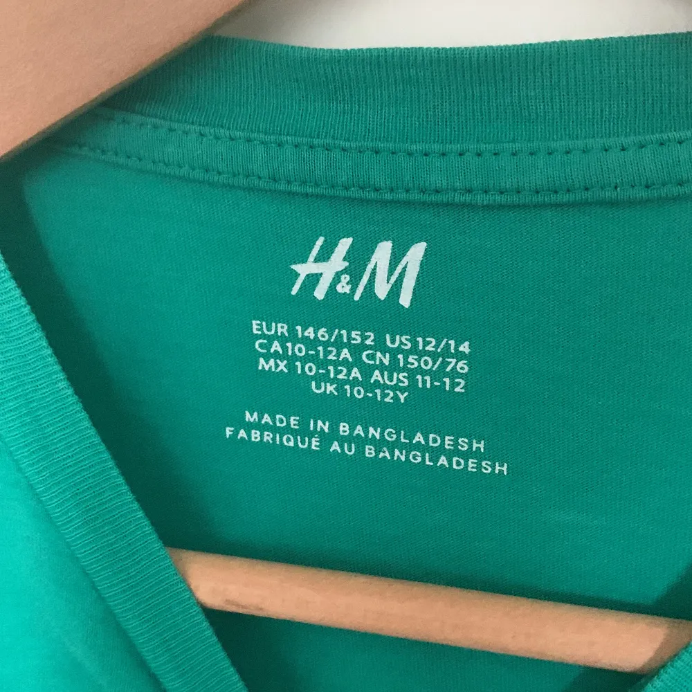 Säljer mitt gröna t-skirt som är i jätte fint sick💕 Använd få gånger💞. T-shirts.