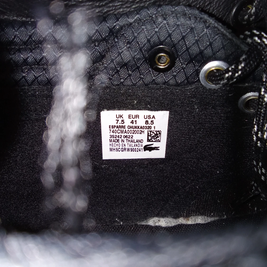 Svarta sneakers från Lacoste - 2