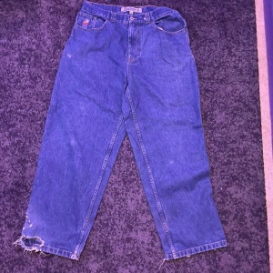 Polar BigBoys Jeans - Storlek L, mörkblåa mycket fin!😁