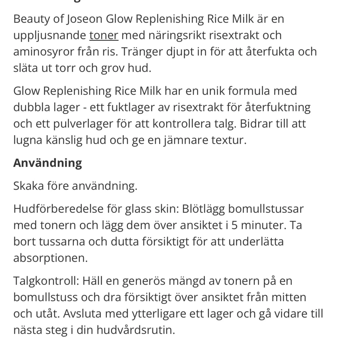 Beauty of Joseon Glow Replenishing Rice Milk - 2