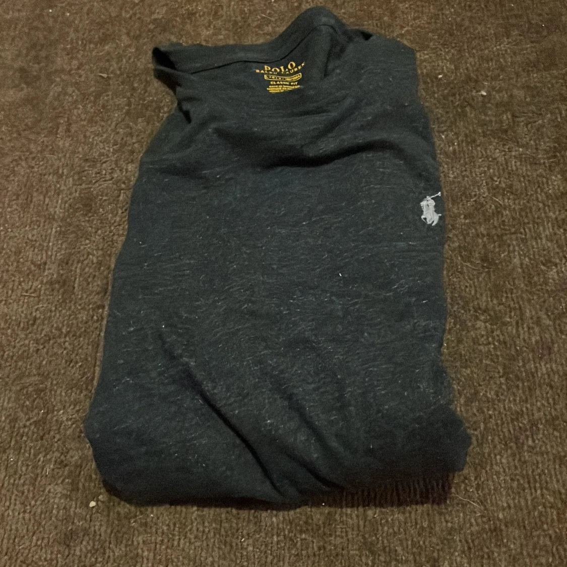 Svart långärmad tröja från Polo Ralph Lauren