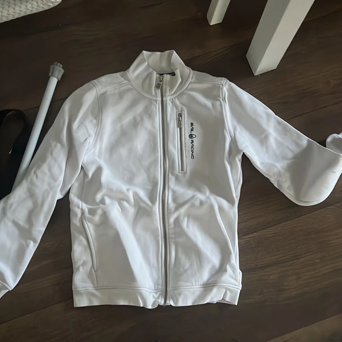 Vit ziphoodie sail racing storlek 170 - 90