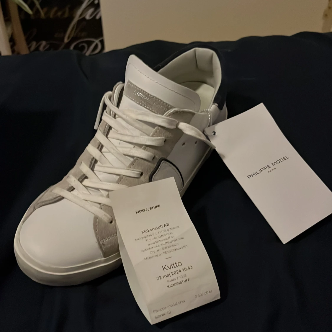 Vita sneakers från Philippe Model - 92