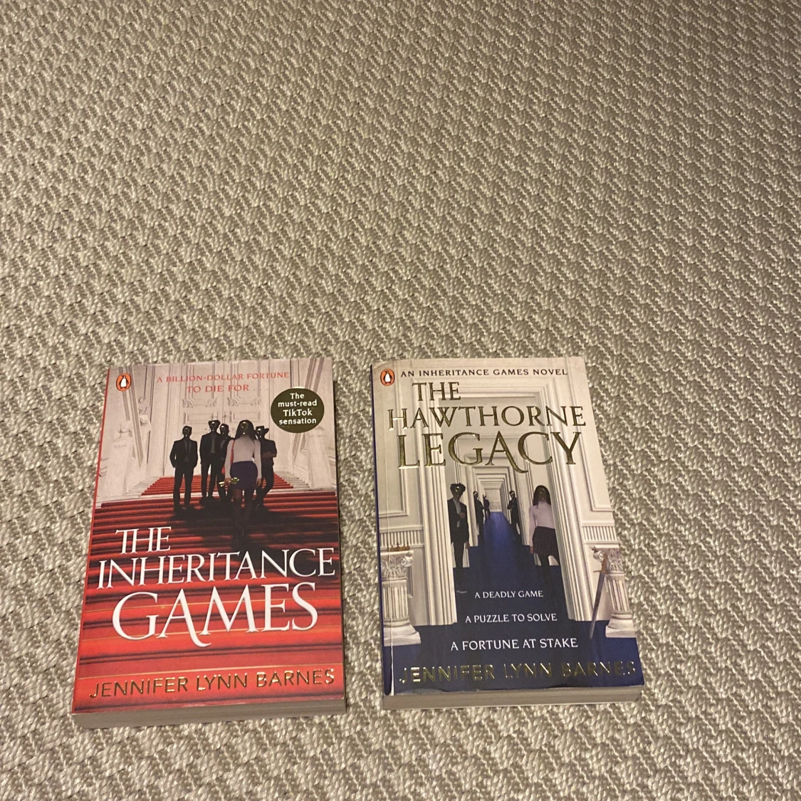 The Inheritance Games och The Hawthorne Legacy