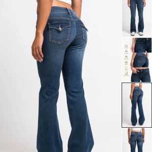Blå bootcut jeans från madlady  - Säljer dom här madlady Jensen då som va för stora aldrig andvänt dom och pris kan diskuteras 