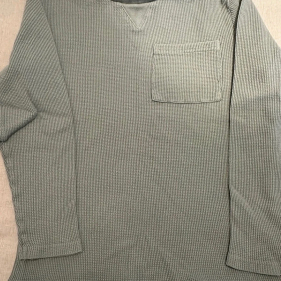 Grön långärmad tröja från Cubus