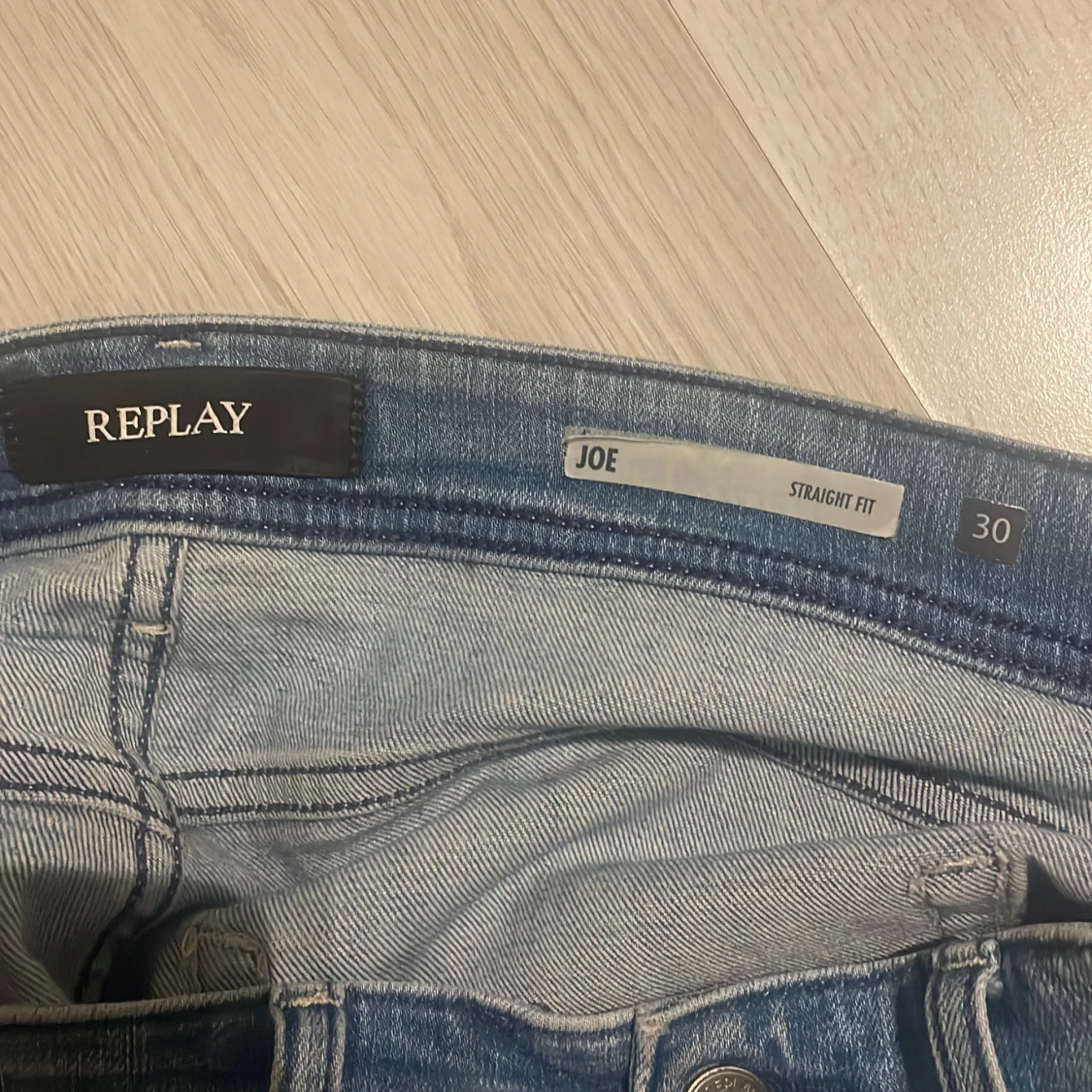 Ljusblåa Replay jeans  - 3