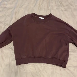 Brun sweatshirt från Rodebjer - Säljer denna bruna sweatshirten/crewneck från rodebjer, nypris ca 1500 kr. Säljer billigare pga att modellen är gammal och finns inte att köpa och det finns lite tecken på användning men har ksk haft i 1 år och använt runt 5 gånger. Storlek M men passar mig perfekt och jag har S/XS.  Modellen är lite croppad också. Hoppas någon är intresserad!