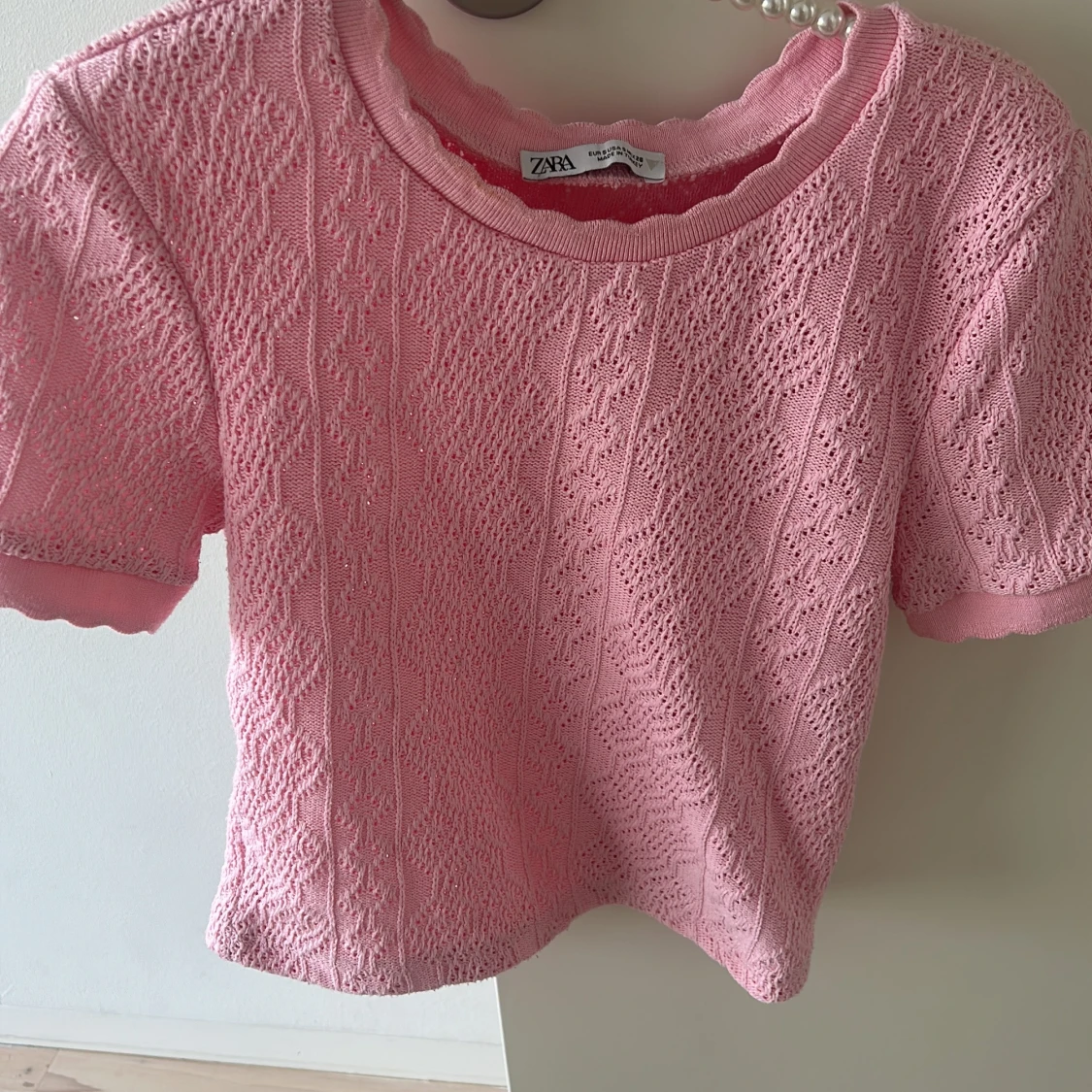 Rosa topp från Zara - 1