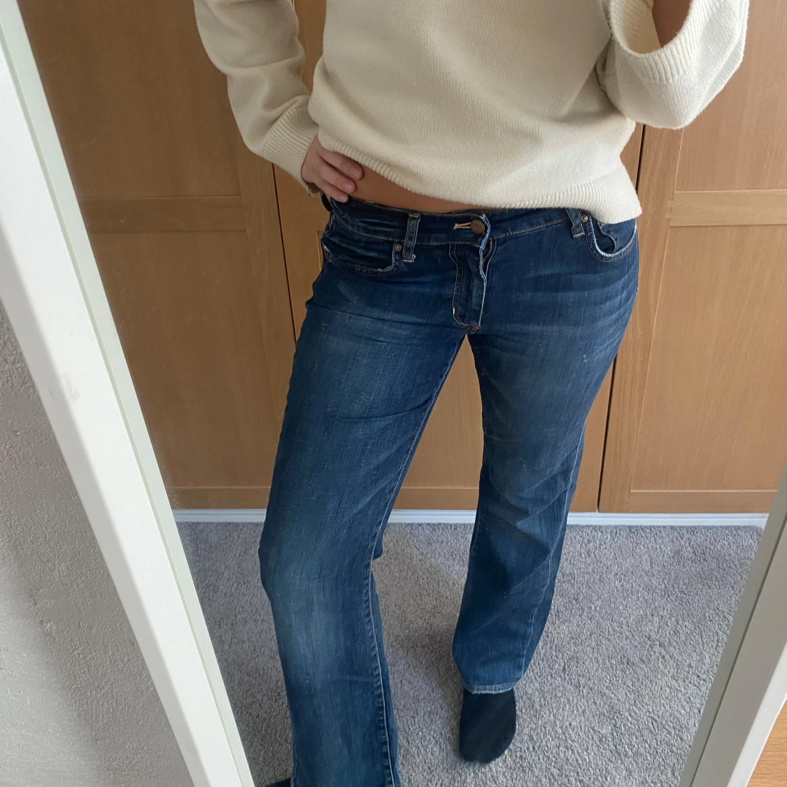 Lågmidjade jeans - 91