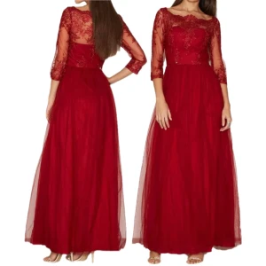 Röd balklänning - Röd balklänning från Chi Chi London