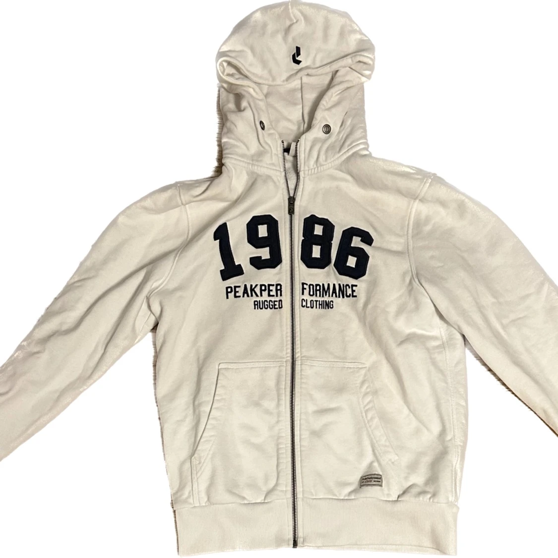 Vintage peak performance zip-up hoodie strl M