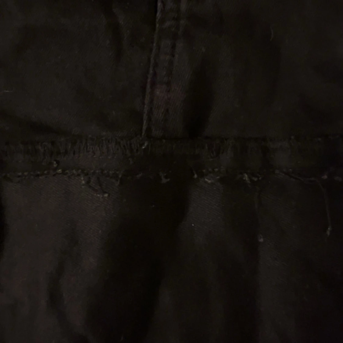 Svart jeanskjol (egen sydd) - 3