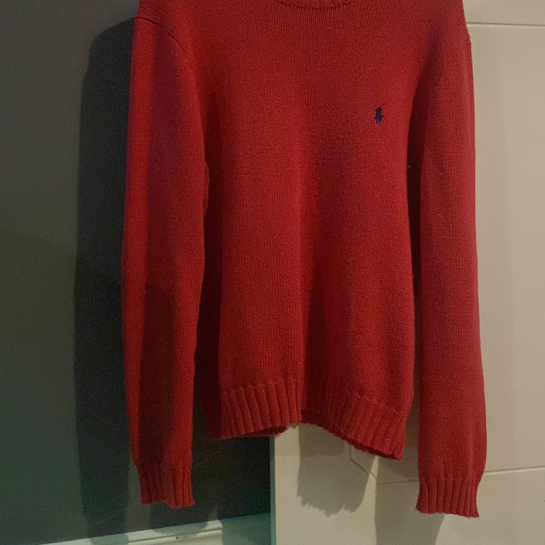 Röd stickad tröja från Polo Ralph Lauren - 91