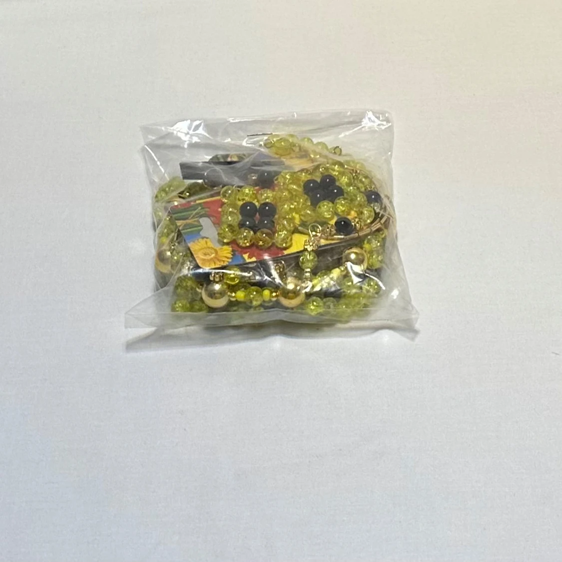 Set med halsband, armband och örhängen i pärlor - 91